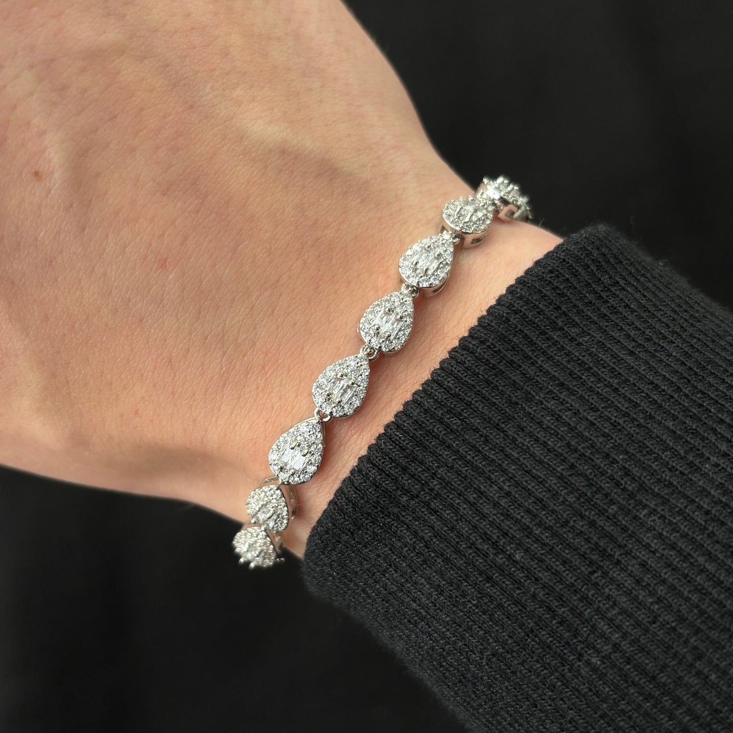 Droplet Bracelet (Silver)