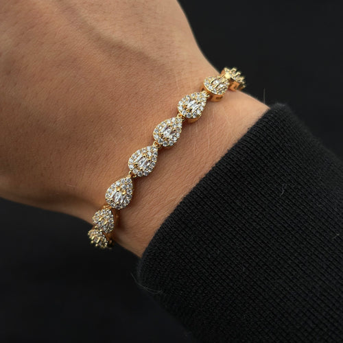 Mini-Regentropfen-Armband