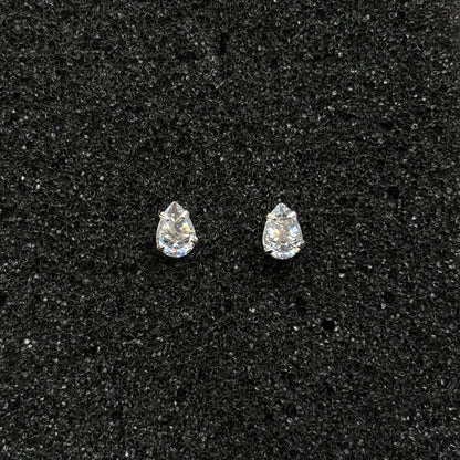 Raindrop Earrings (Silver)