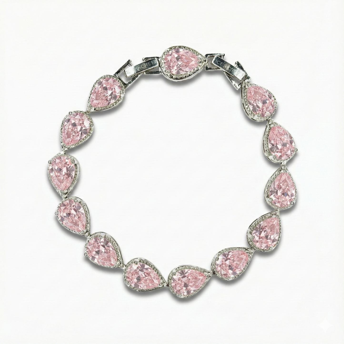 Regentropfen Armband Silber