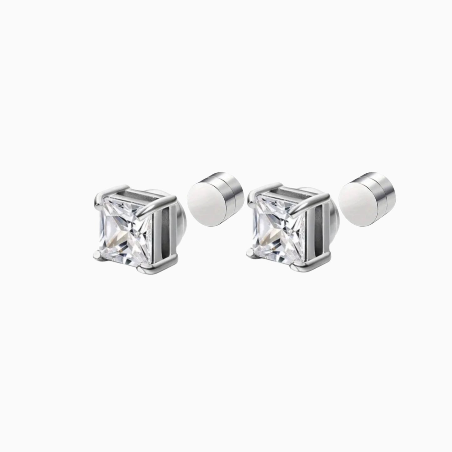 Cubic Magnet Earrings