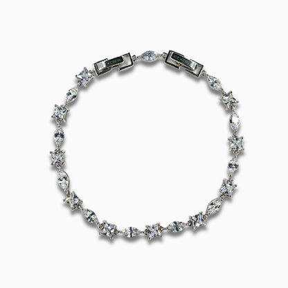 Tiny Cubic Bracelet (Silver)