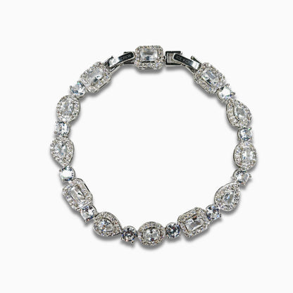 Kubisches Armband Silber