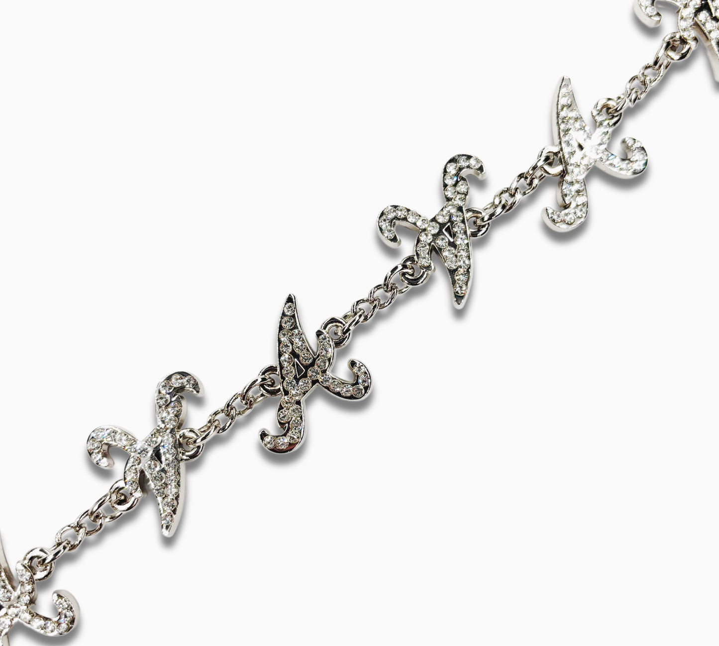 A* Wallet Chain Rhinestone (Silver)